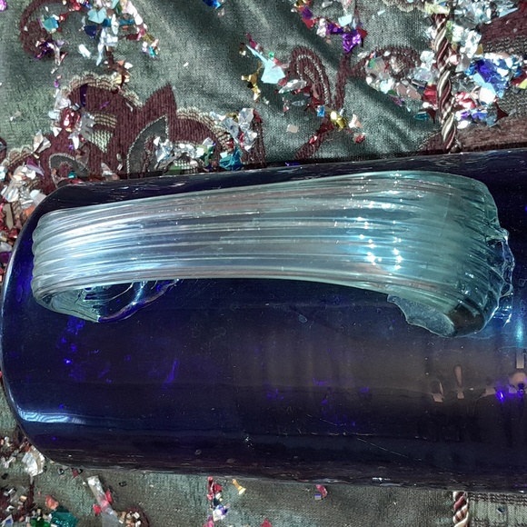 🌺NAVY PITCHER w/LIGHT BLUE Handle - Picture 2 of 6